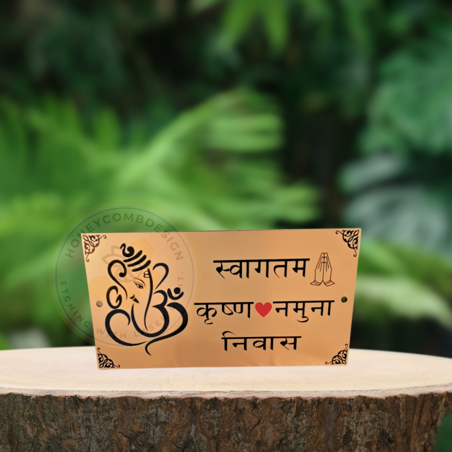 House Name Signs , Nepalese House Name Plate , Housewarming Gift