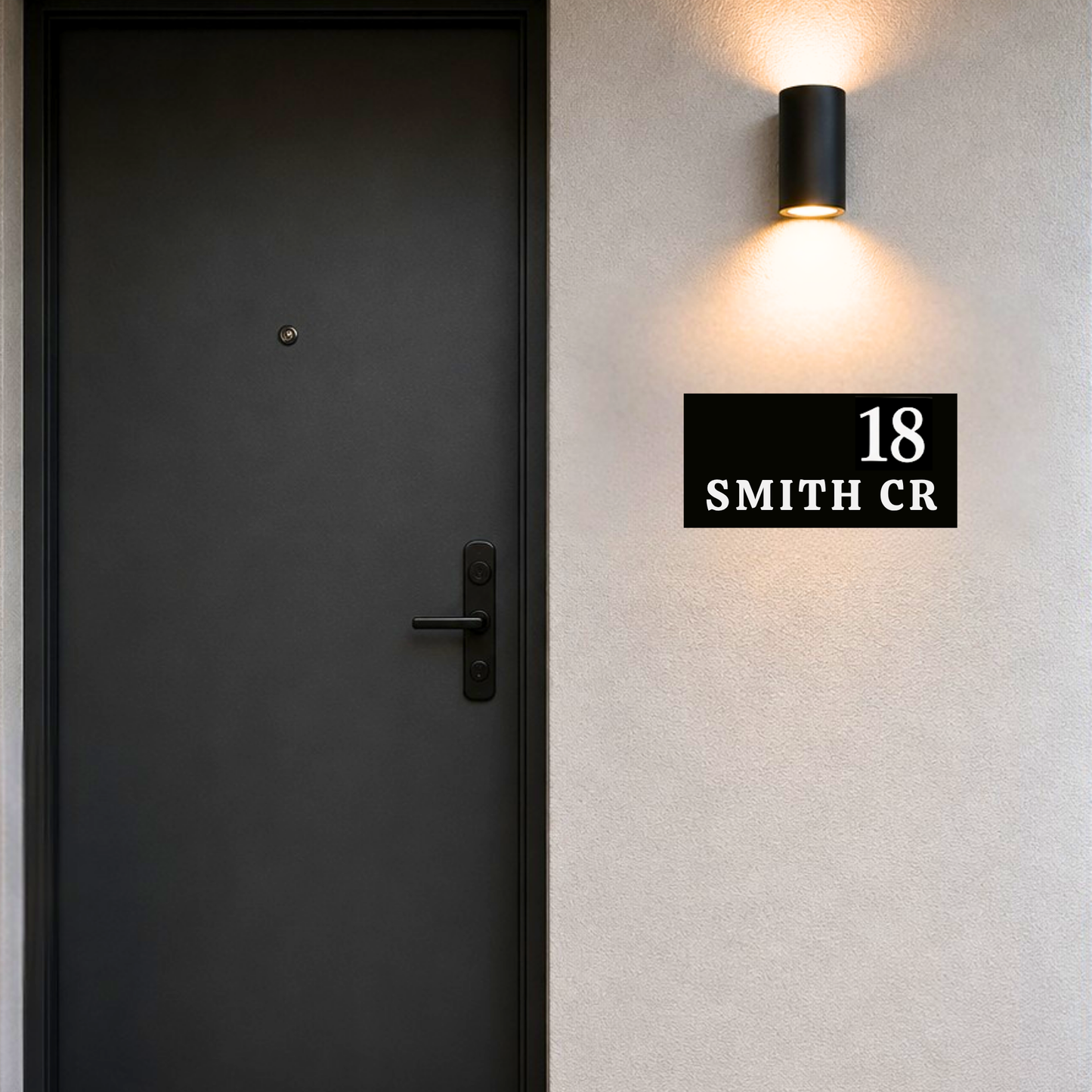 Modern House Signs | Address Plaques | Airbnb Custom Signs | Outdoor Signs