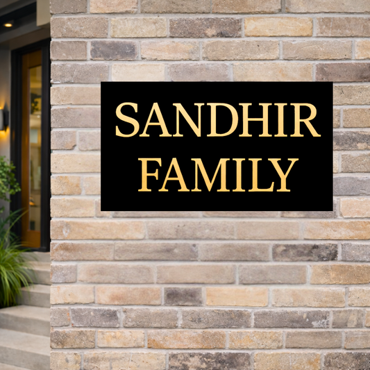 3D House Signs Premium Design