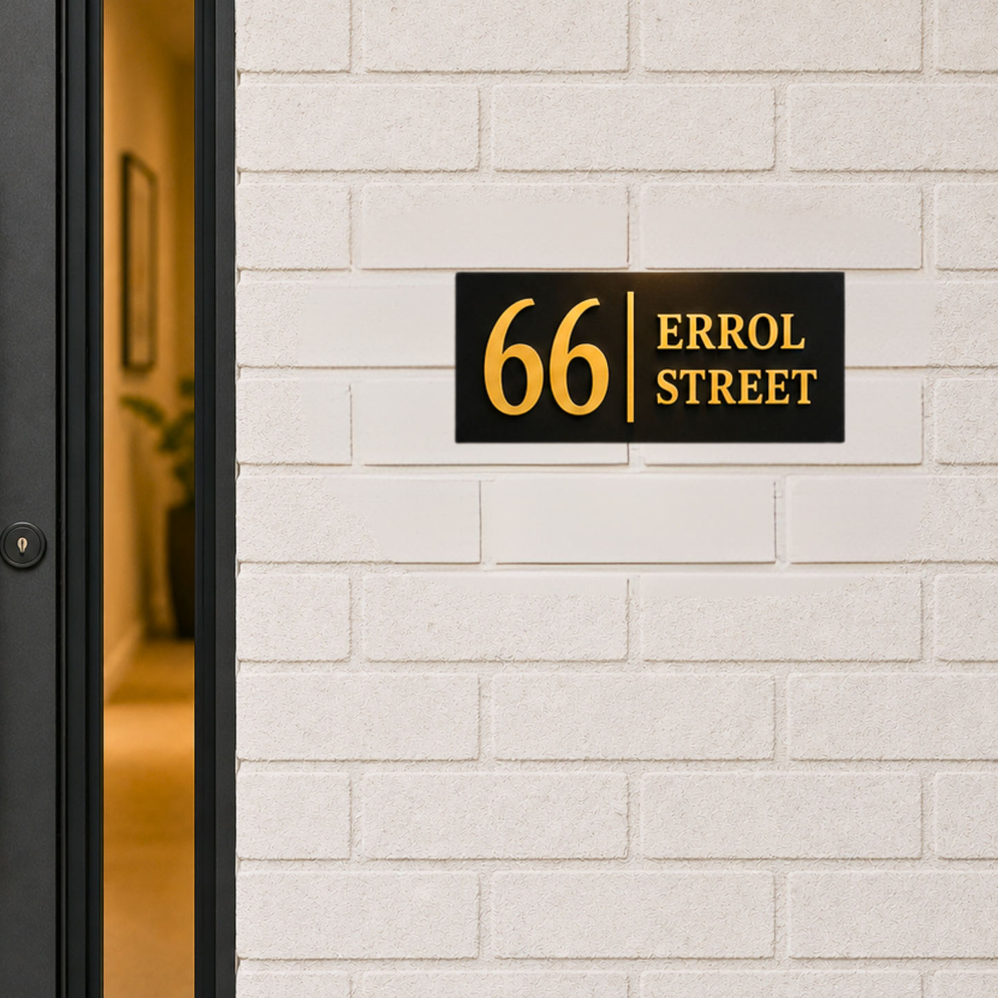 Modern House Signs | Address Plaques |Custom Name Signs | Airbnb House Signs