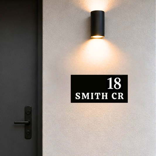 Modern House Signs | Address Plaques | Airbnb Custom Signs | Outdoor Signs