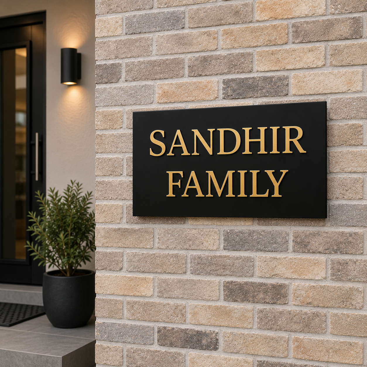 Custom House Signs | 3D Personalised Name Plates | Custom Name Plates For Homes