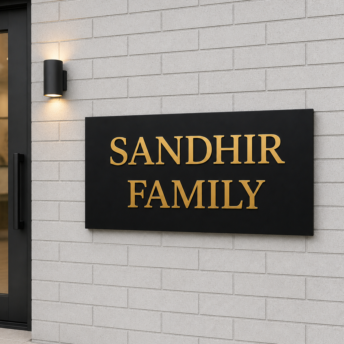 Custom House Signs | 3D Personalised Name Plates | Custom Name Plates For Homes